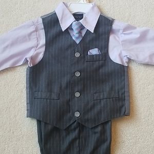 Nautica Boys 4 Piece Suit Set